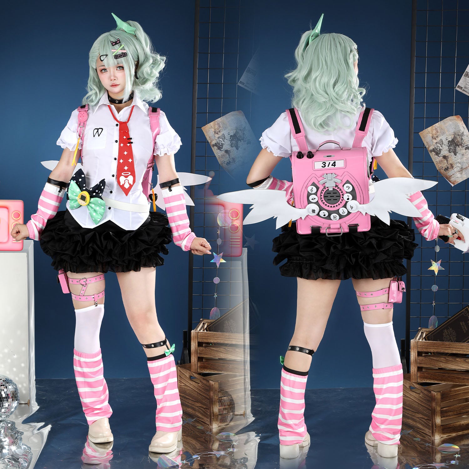 Game Zenless Zone Zero Chisaleimi‌‌ Full Set Cosplay Costumes