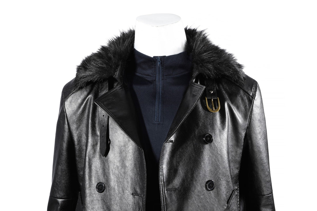 Resident Evil 9 Requiem Leon Leather Jacket Fullset Cosplay Costumes