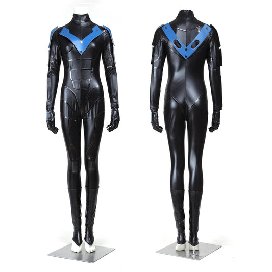 Batman Arkham City Nightwing Richard John Female Cosplay Costumes