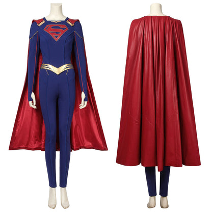 Supergirl Kara Zor -El Female Fullset Cosplay Costumes