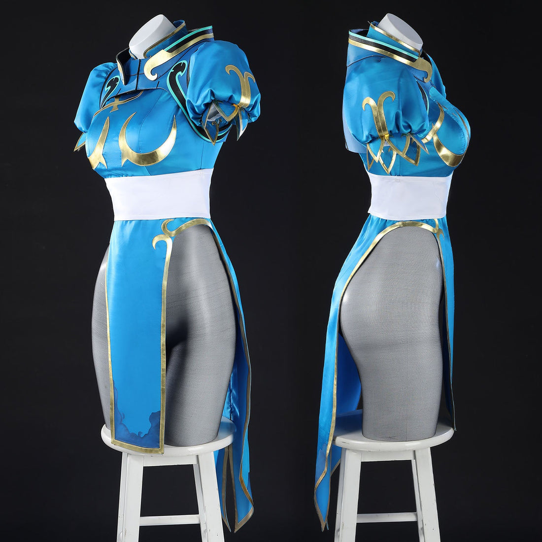 Overwatch 2 Juno X Street Fighter 6 Chun Li Cosplay Costumes