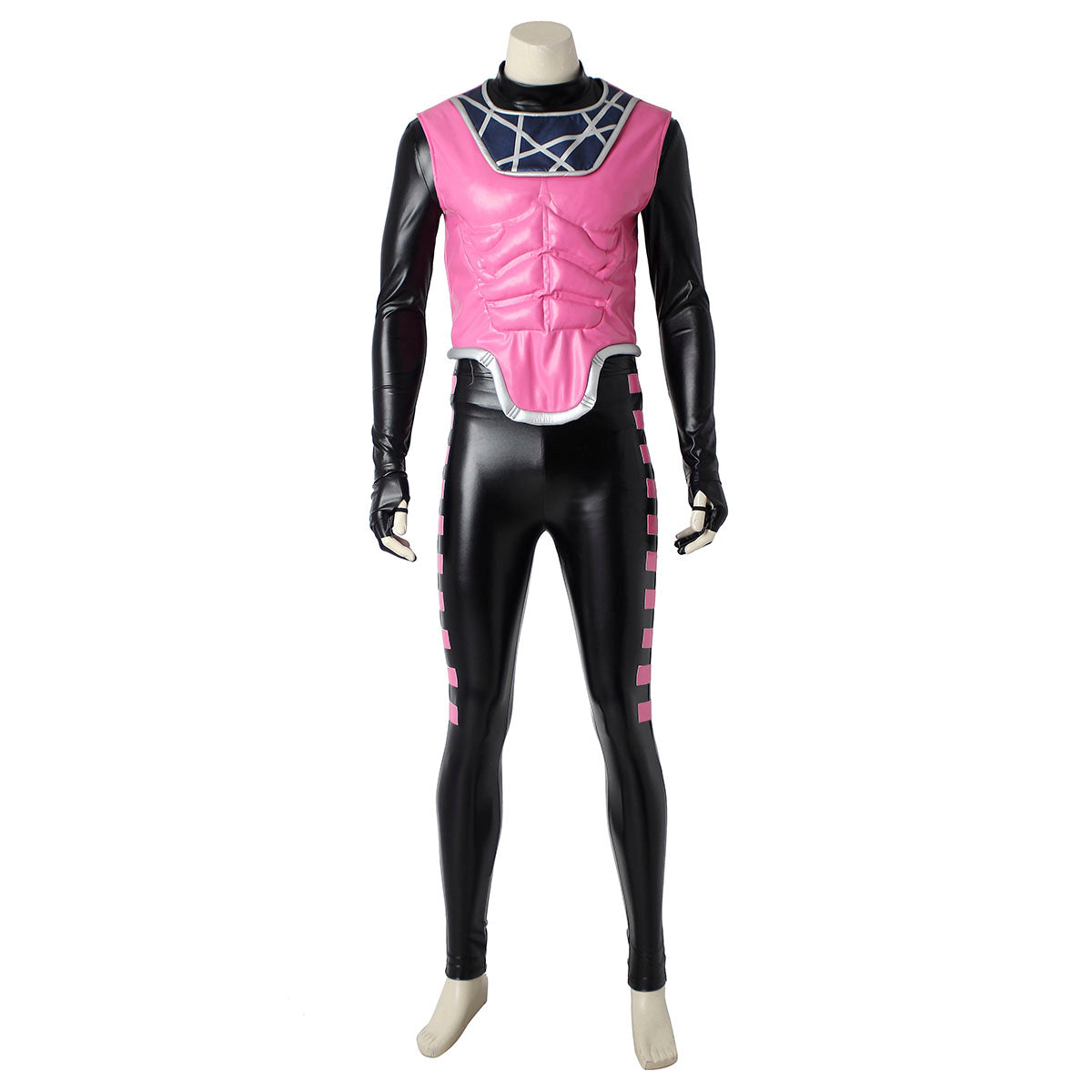 X-Men Gambit Male Fullset Leather Cosplay Costumes with Long Coat