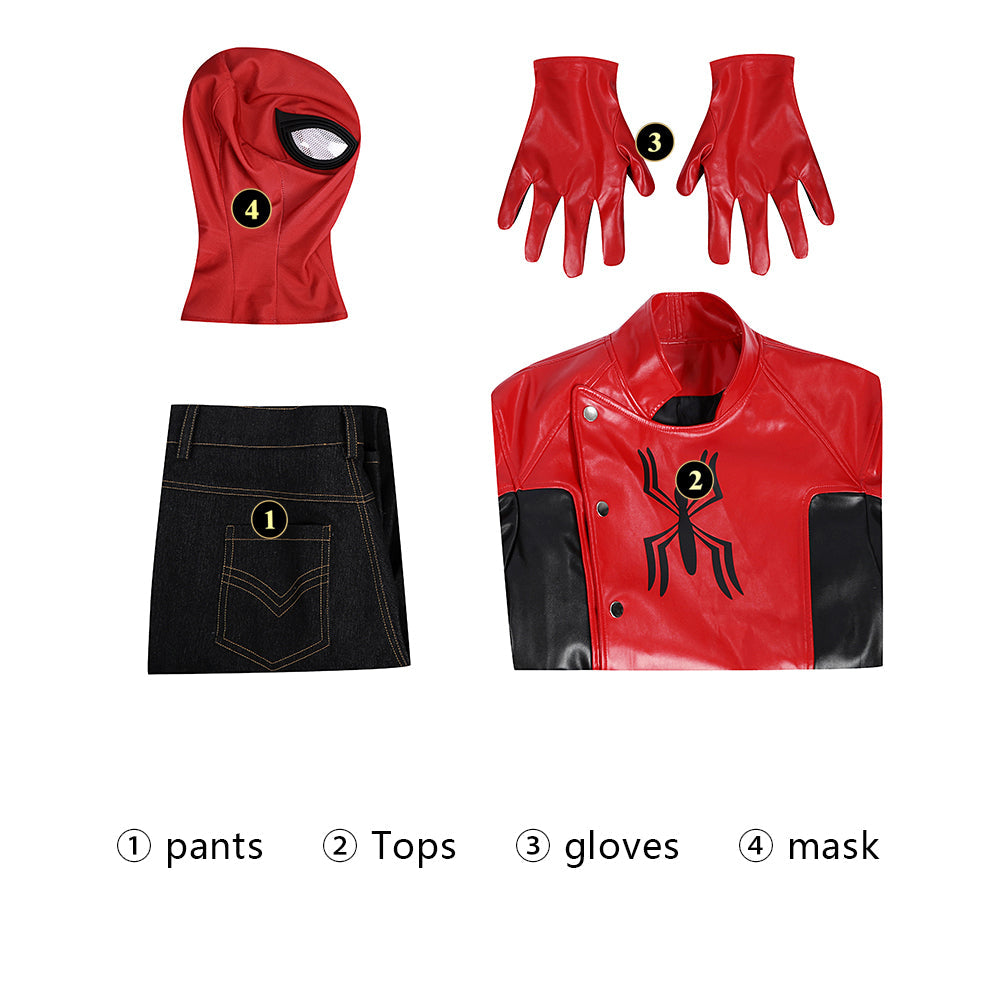 Marvel Spider-Man 2 Last Stand Suit Full Set Top Level Cosplay Costumes