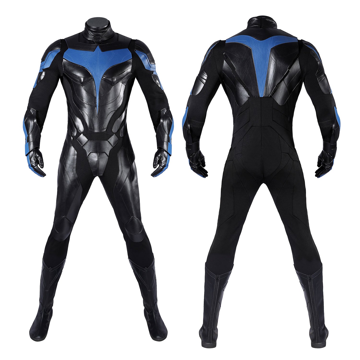 Titans Season 1 Nightwing Dick Grayson Battle Suit Male Cosplay Costumes