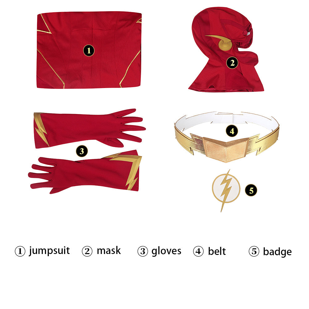 The Flash season 8 Barry Allen Jumpsuit Cosplay Costumes