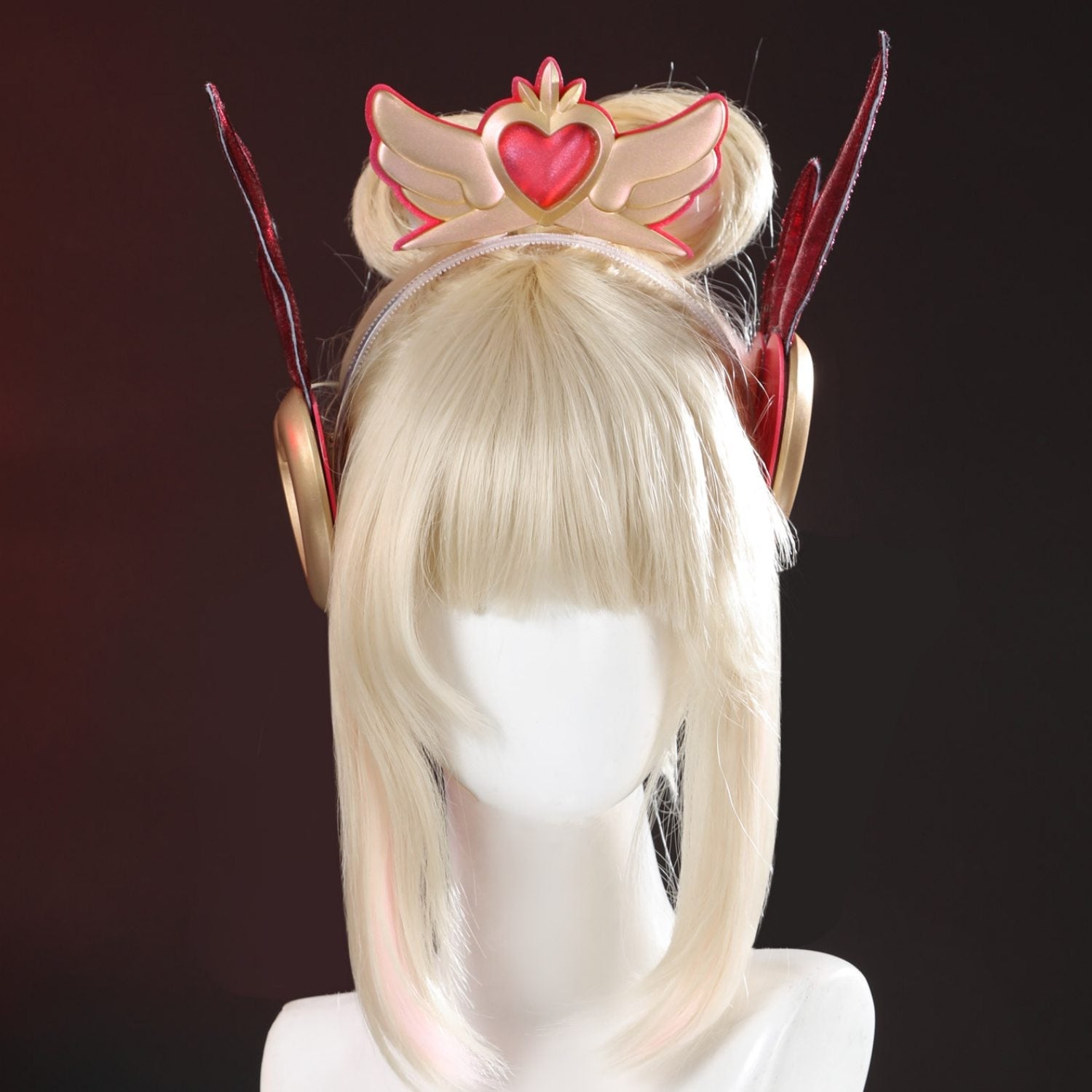 Overwatch 2 Magical Girl Juno Red Black Full Set Cosplay Costumes