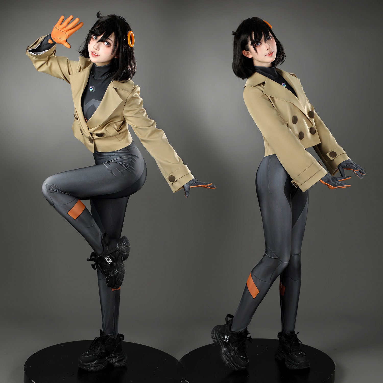 Pocket Game Z-A Emma Coat Jumpsuit Female Cosplay Costumes