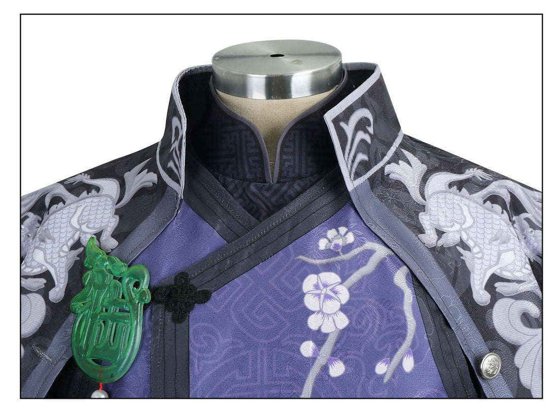 Identity V Under Truth Qilin Merchant Black White Wu Chang Cosplay Costumes