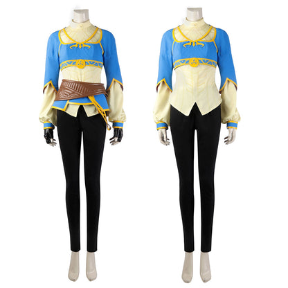 The Legend of Zelda Tears of the Kingdom Princess Zelda Outfit Cosplay Costumes