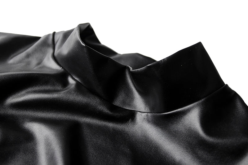 X-Men Gambit Male Fullset Leather Cosplay Costumes with Long Coat