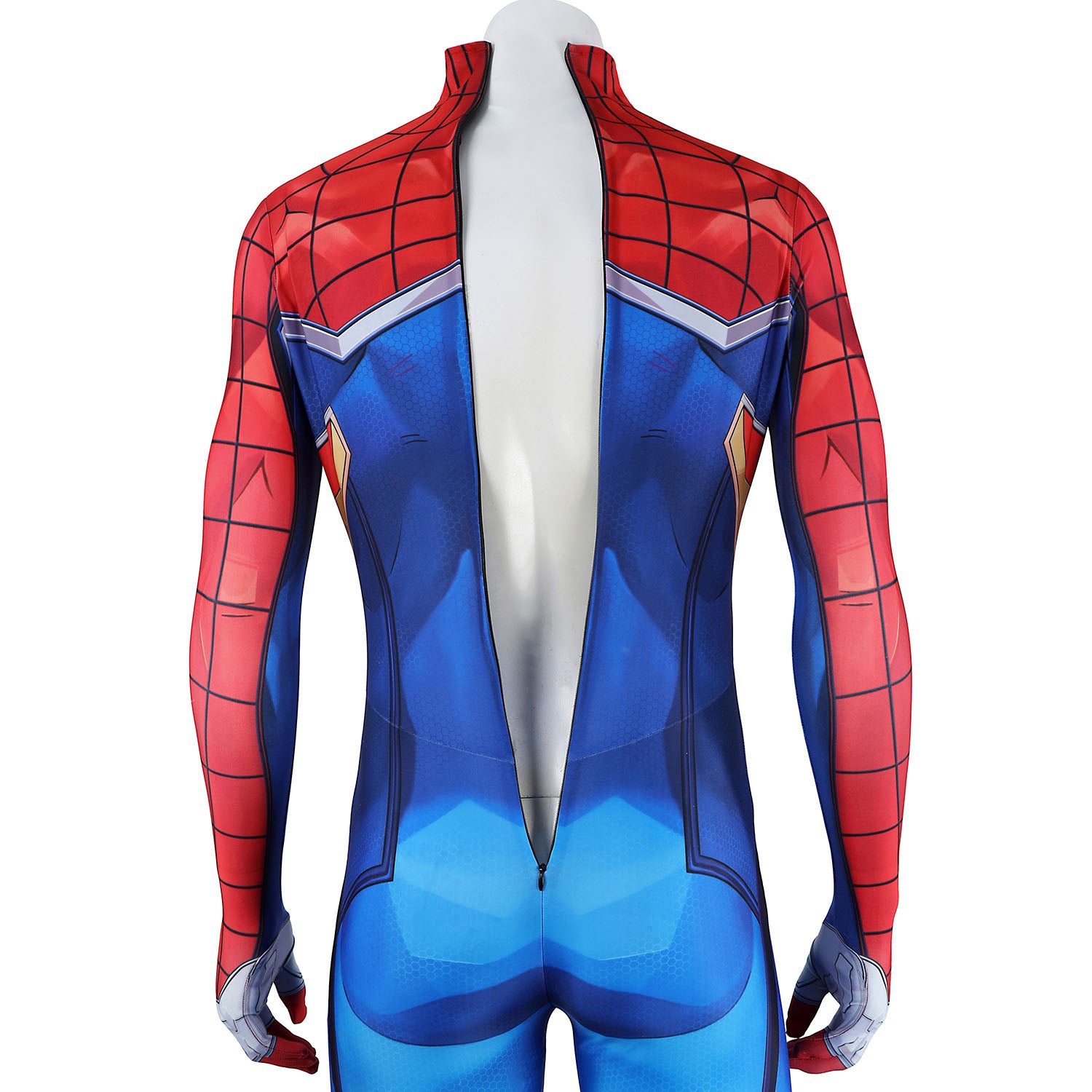 Marvel Rivals Spider punk 2099 Jumpsuit Full Set Cosplay Costumes