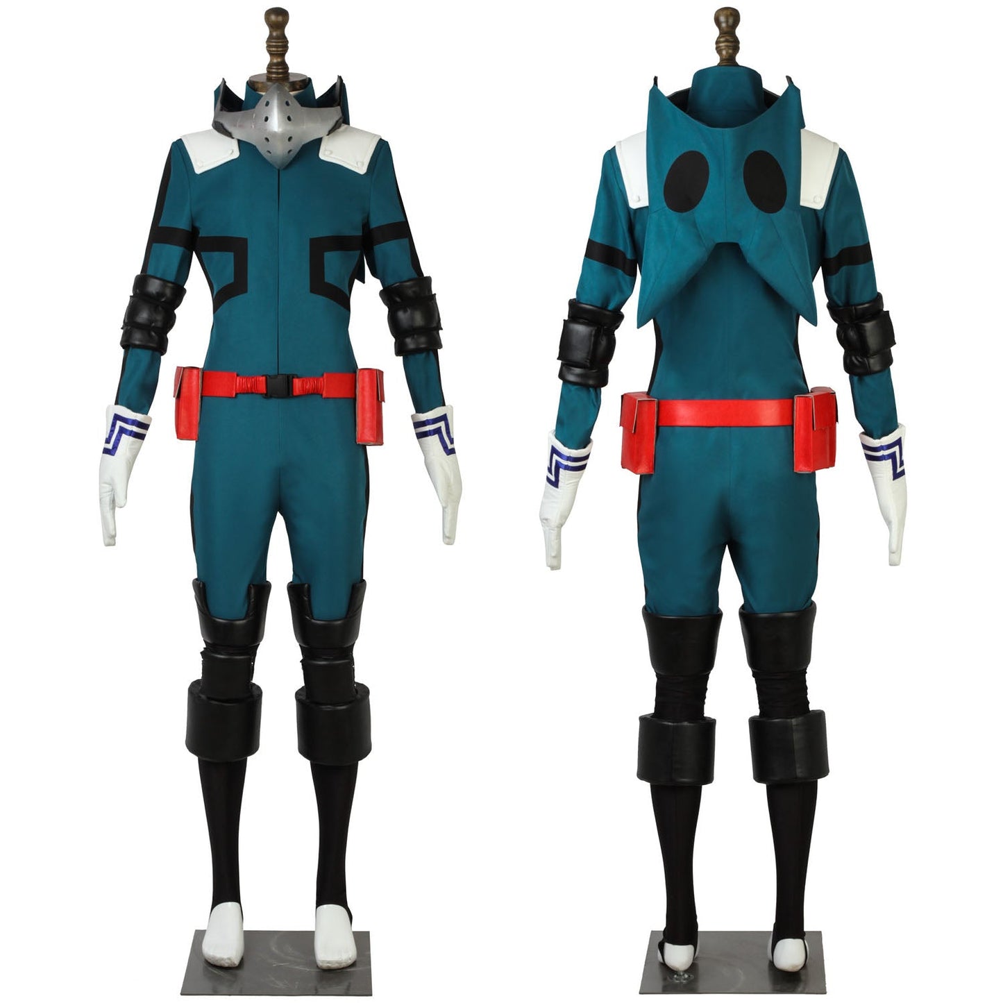 My Hero Academia Midoriya Izuku Male Battle Suit Full Set Cosplay Costumes