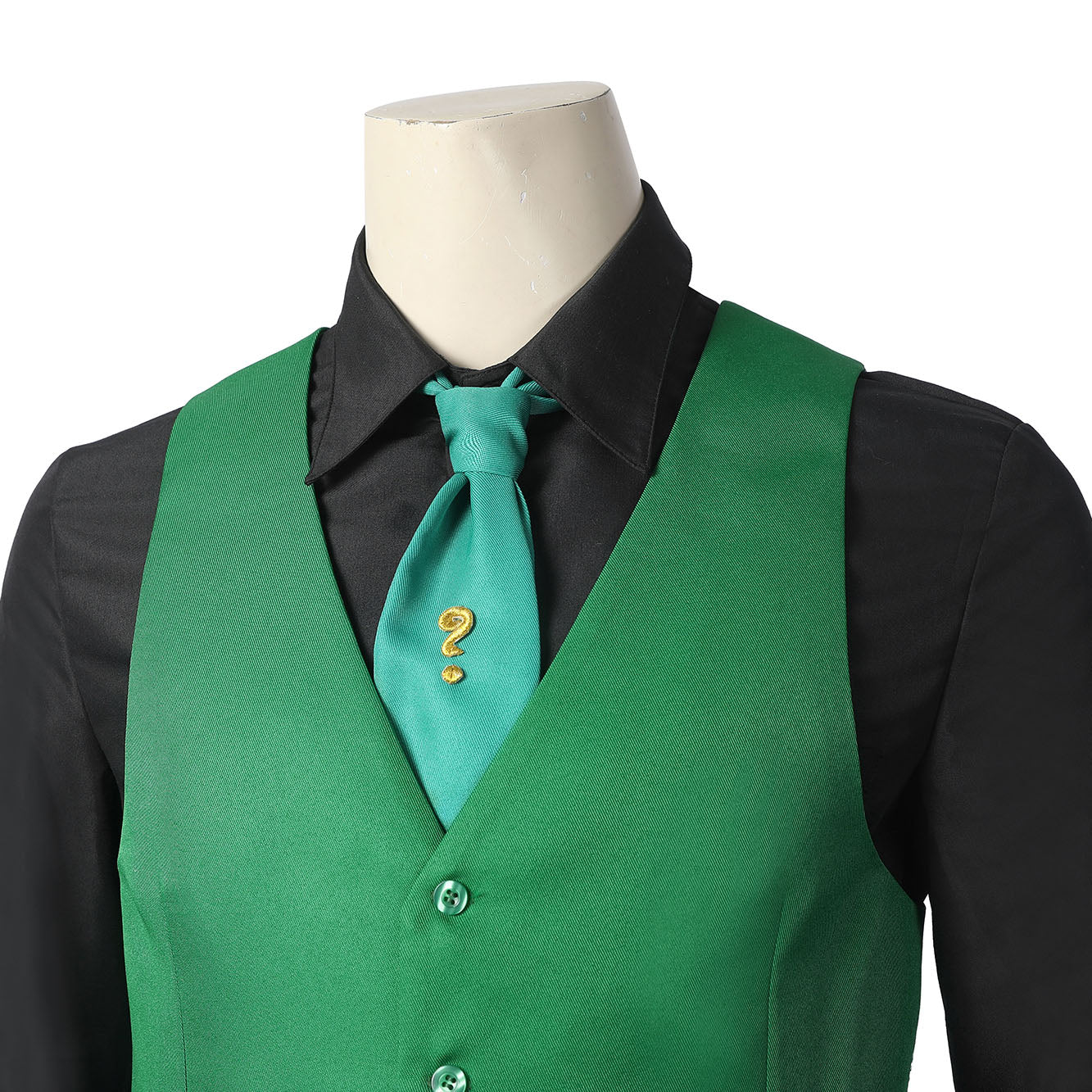 The Batman 1966 TV Riddler Edward Nygma Male Fullset Cosplay Costumes