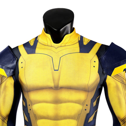 X-men Deadpool 3 Wolverine James Logan Howlett Male Jumpsuit Cosplay Costumes