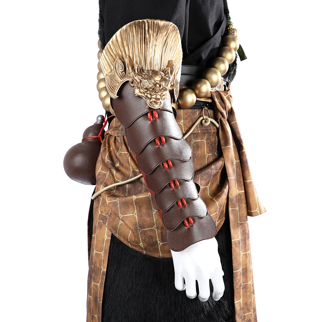 Black Myth: Wukong Ebongold Silk Robe Top Level Cosplay Costumes