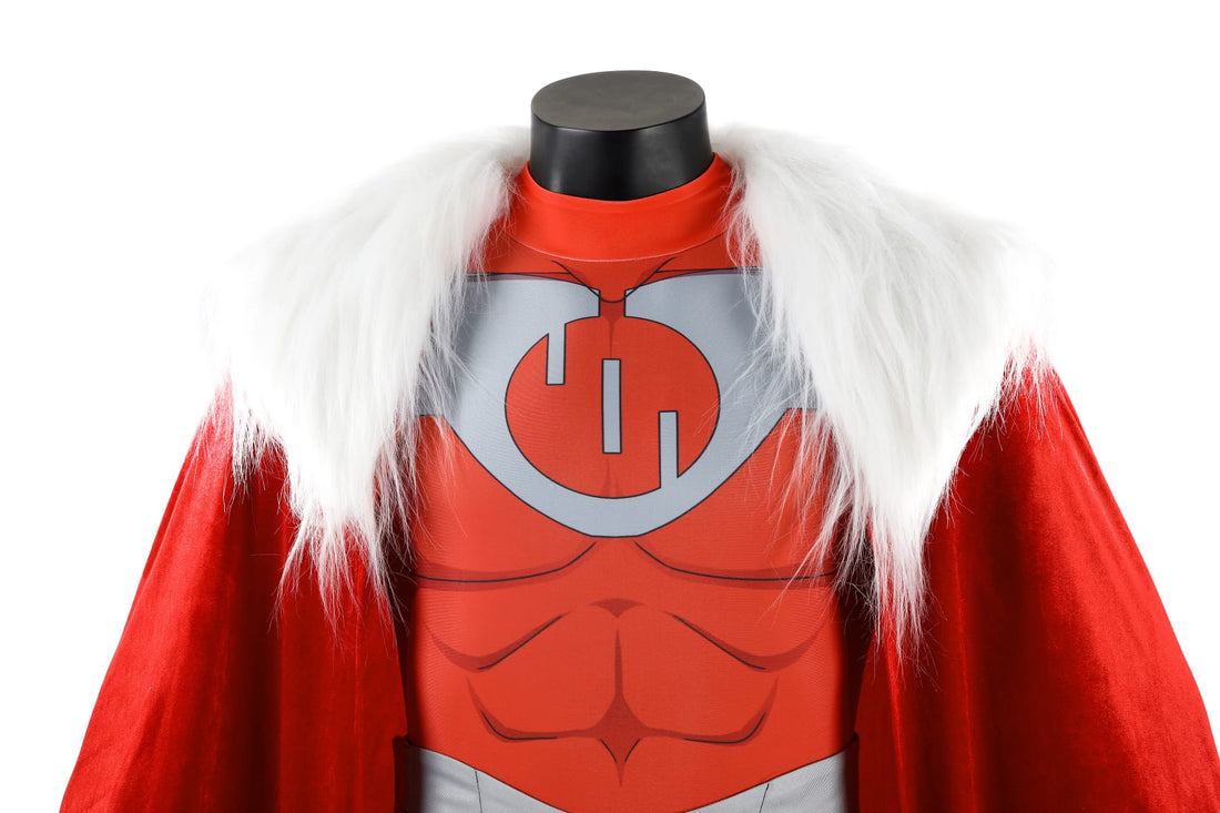 Invincible Thragg Jumpsuit with Cloak Halloween Cosplay Costumes