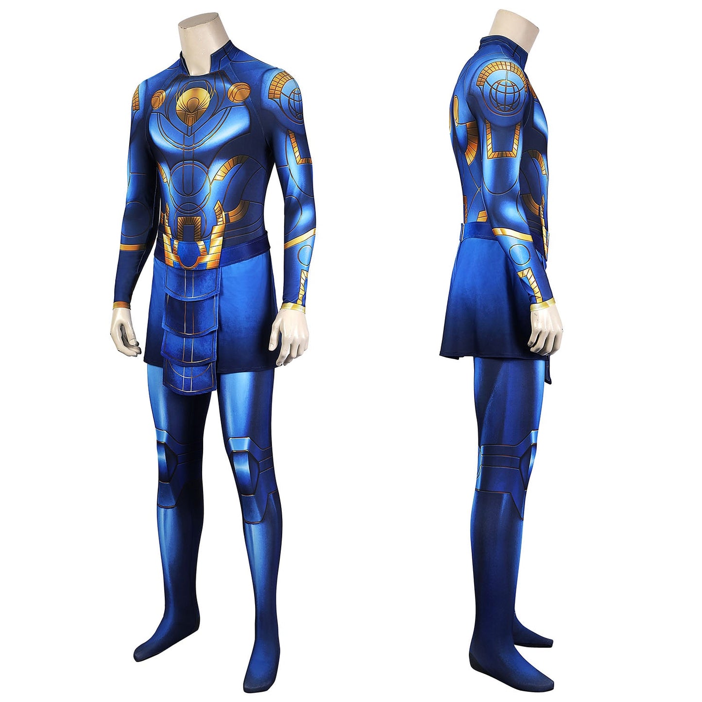 Eternals Ikaris Male Jumpsuit with Apron Fullset Cosplay Costumes