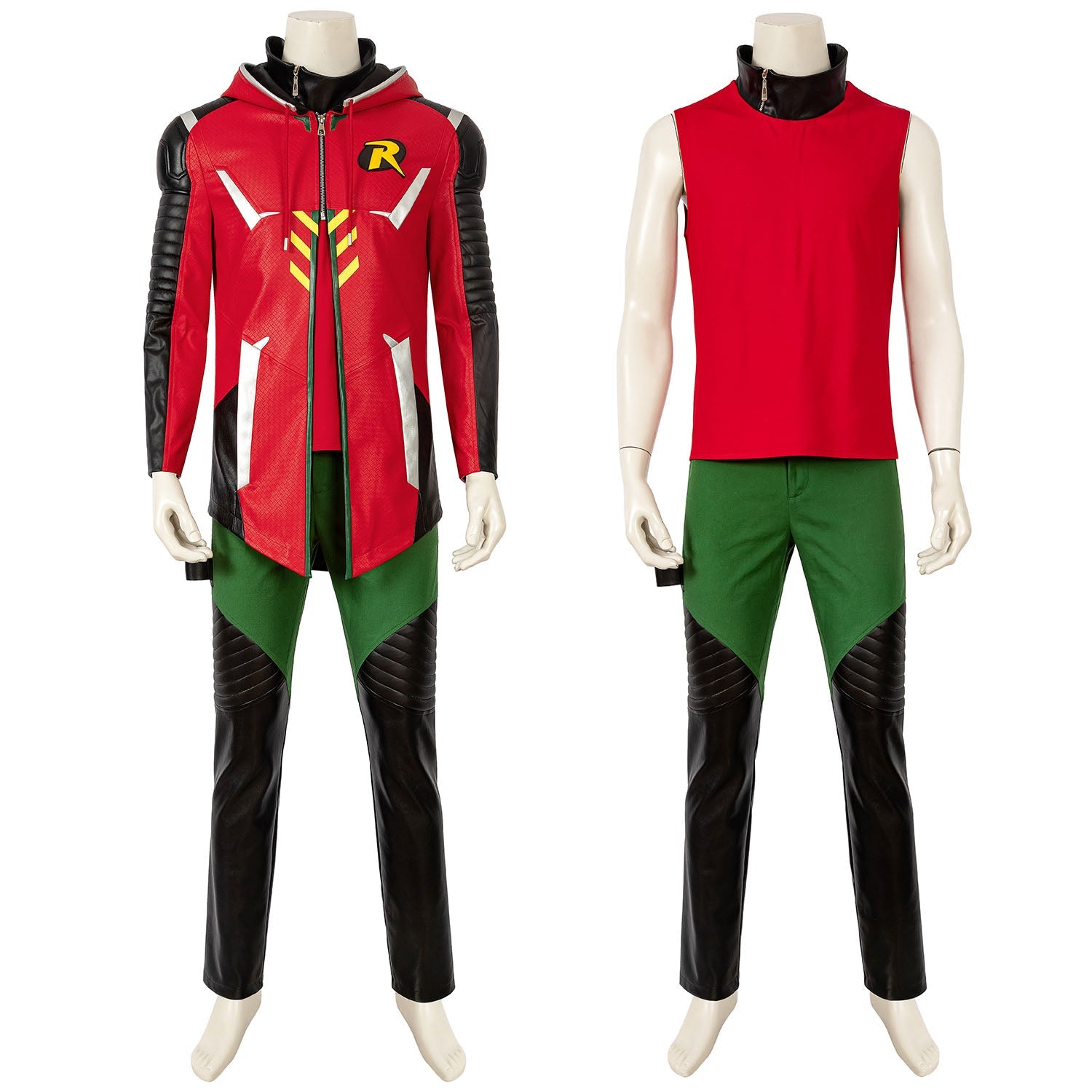 Batman Gotham Knights Robin Battle Outfit Male Cosplay Costumes