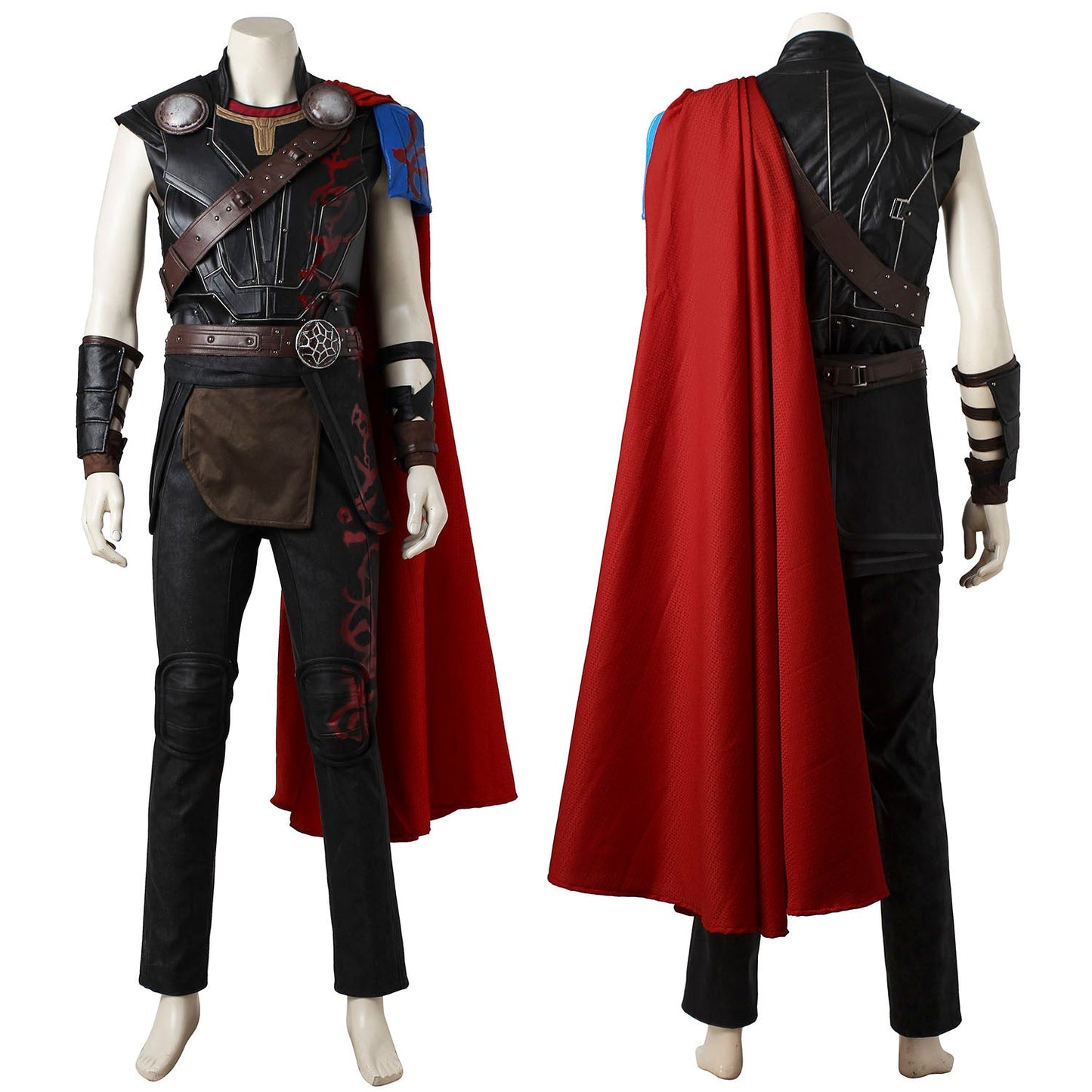 Marvel Thor 3 Ragnarok Thor Suit Ver 2 Male Fullset Cosplay Costumes