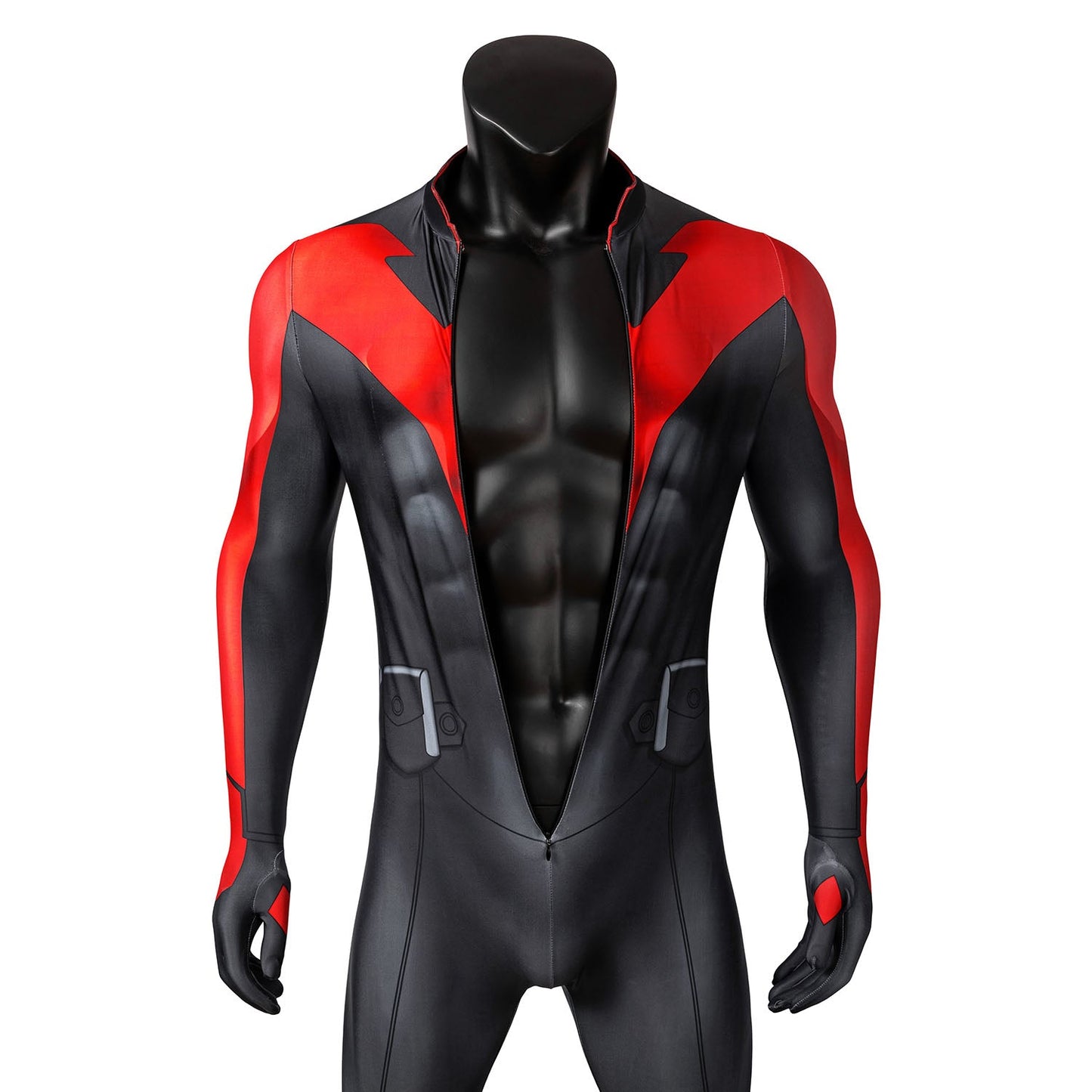 Teen Titans The Judas Contract Nightwing Male Jumpsuit Cosplay Costumes