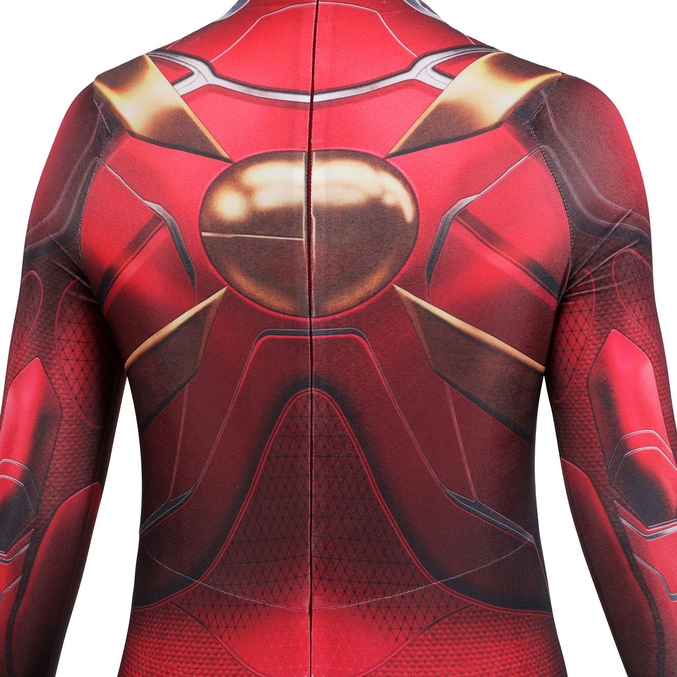 Marvel's Spider-Man Iron Spider Armor Kids Jumpsuit Cosplay Costumes