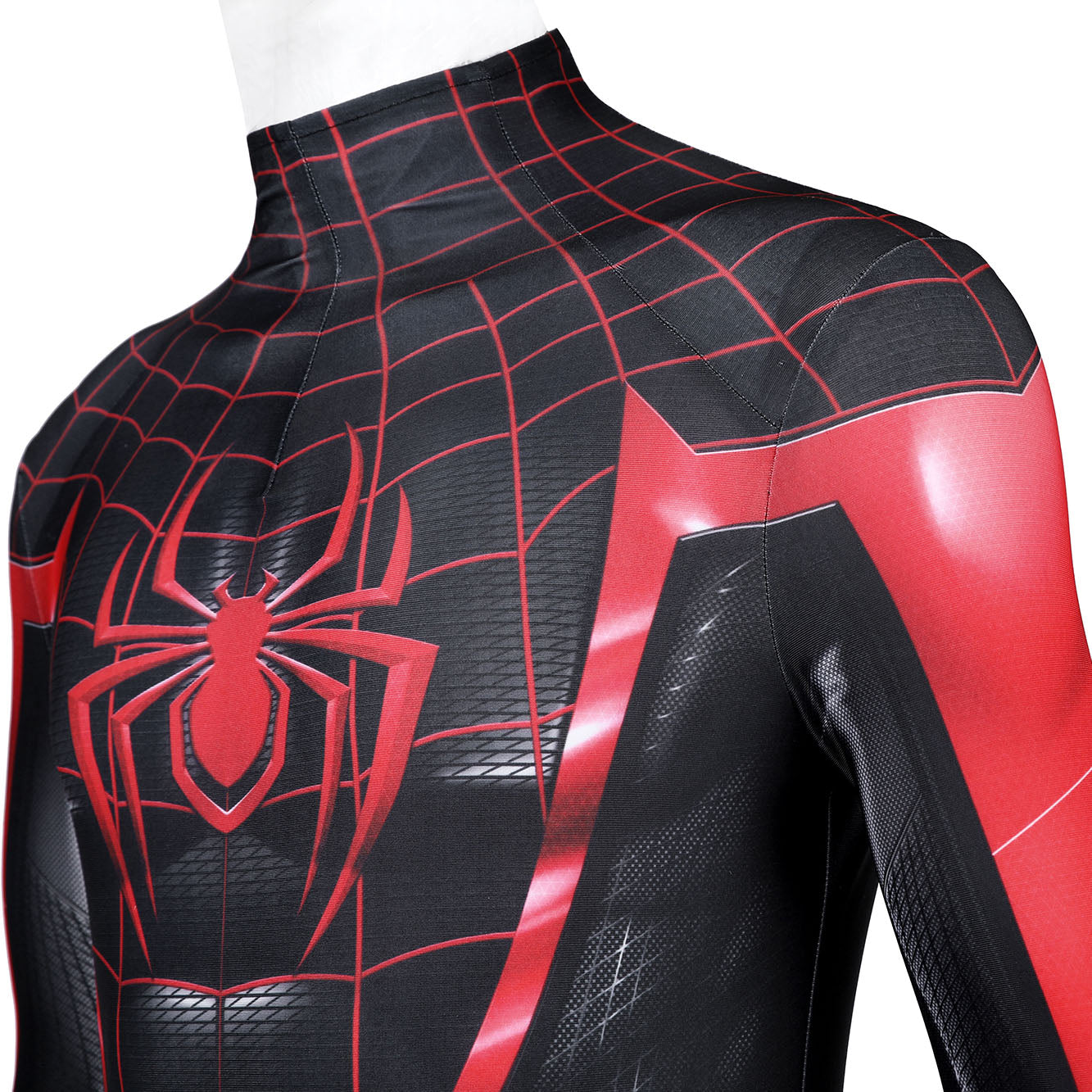 Marvel's Spider-Man 2 Miles Morales New Version Male Jumpsuit Cosplay Costumes