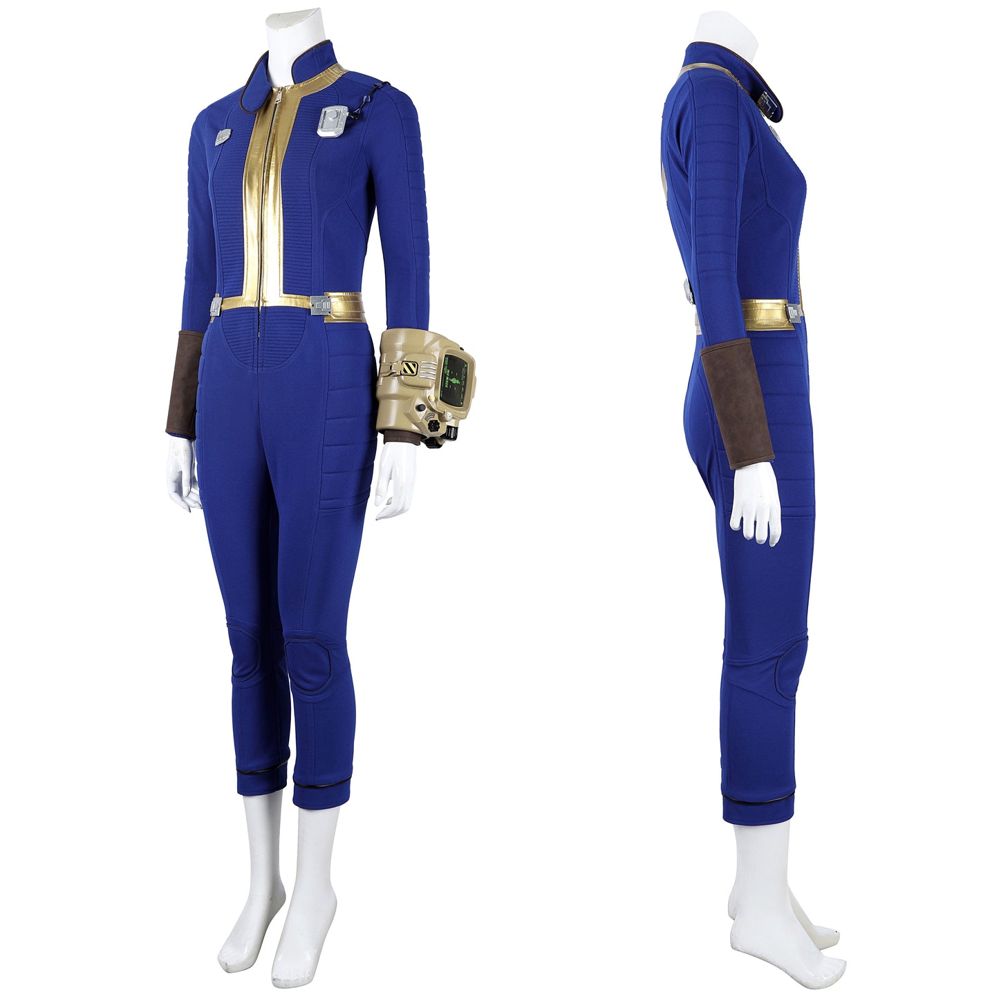 Game Fallout 4 Vault No. 75 Sheltersuit Female Full Set Cosplay Costumes