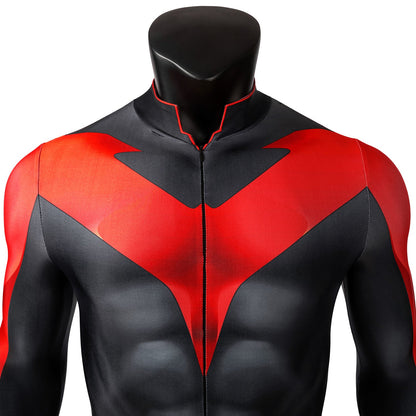 Teen Titans The Judas Contract Nightwing Male Jumpsuit Cosplay Costumes