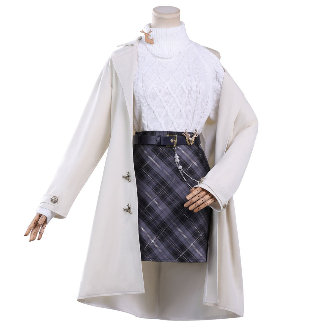 Honkai: Star Rail Castorice Phainon Khaslana X Luckin Cosplay Costumes