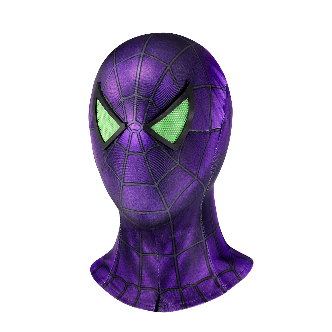 Marvel's Spider-Man Miles Morales Purple Reign Suit Male Jumpsuit Cosplay Costumes