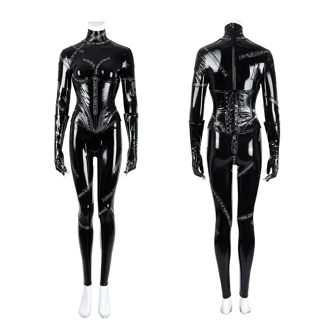 Batman Returns Cat Women Selina Kyle Jumpsuit Cosplay Costumes