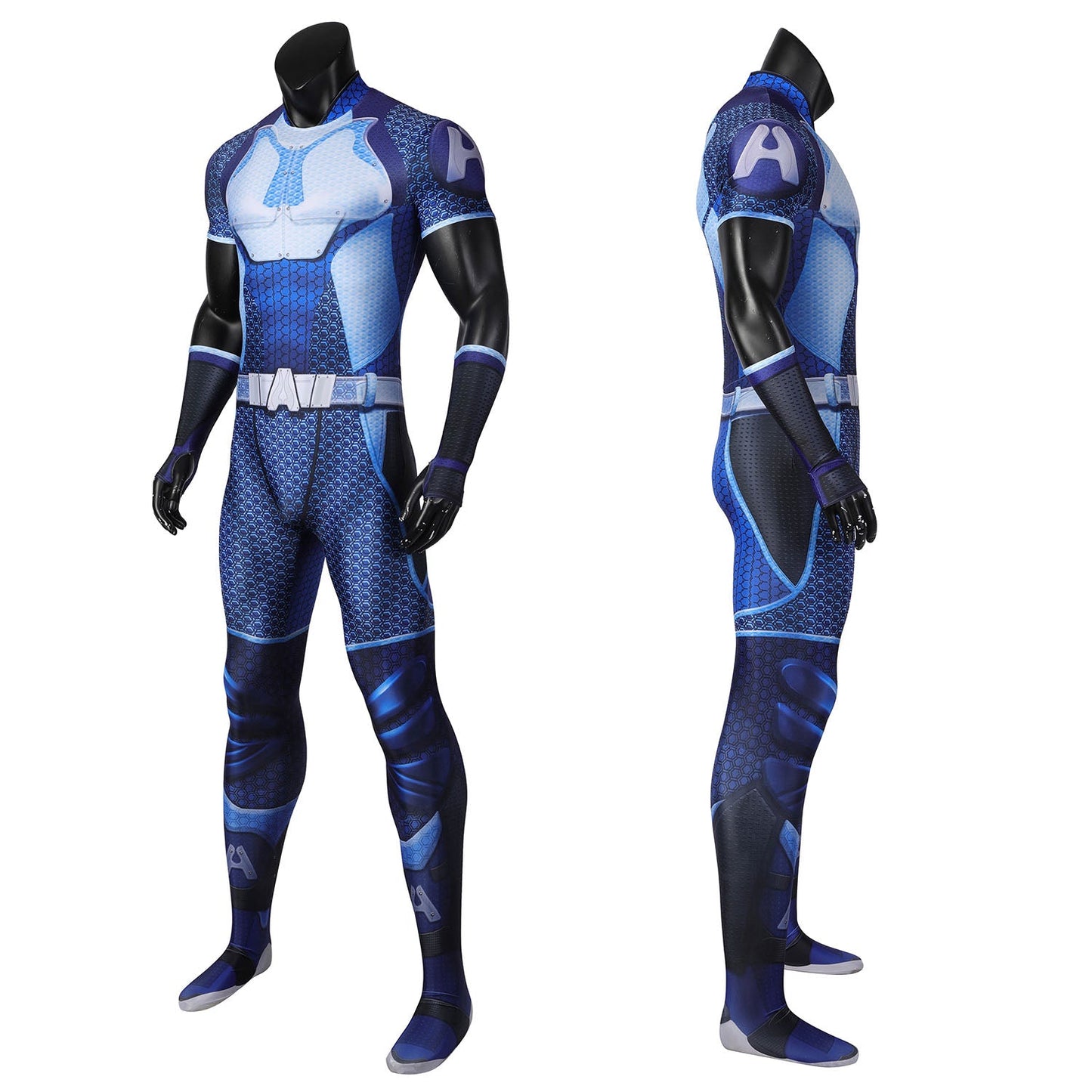 The Boys Season 3 A-train Male Jumpsuit with Glasses Cosplay Costumes