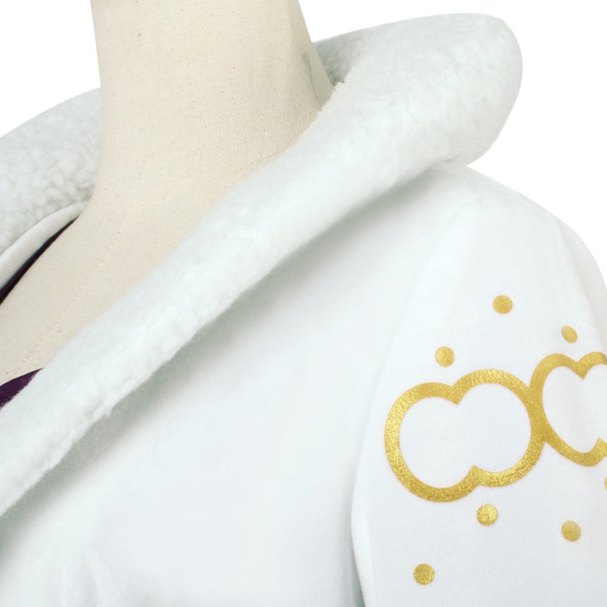 Anime Navigation Nico Robin Fur-collared Coat Cosplay Costumes