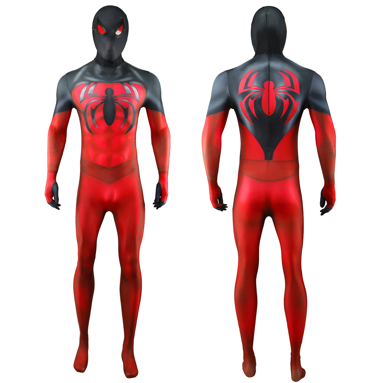 Scarlet Spider II Suit Kaine Parker Spider-man Jumpsuit Cosplay Costume