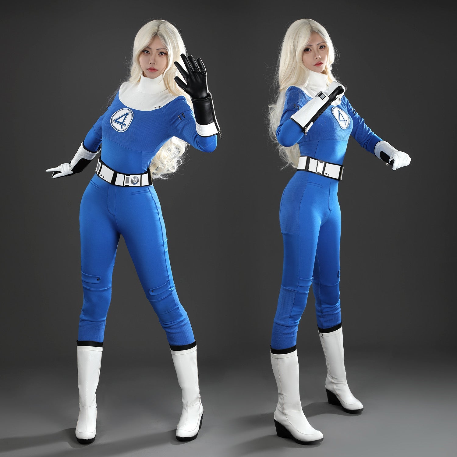 Fantastic Four First Steps Invisible Woman Susan Storm Richards Cosplay Costumes