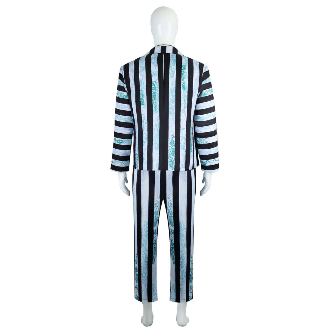 Beetle Juice Michael Keaton Dirty Suit Halloween Cosplay Costumes