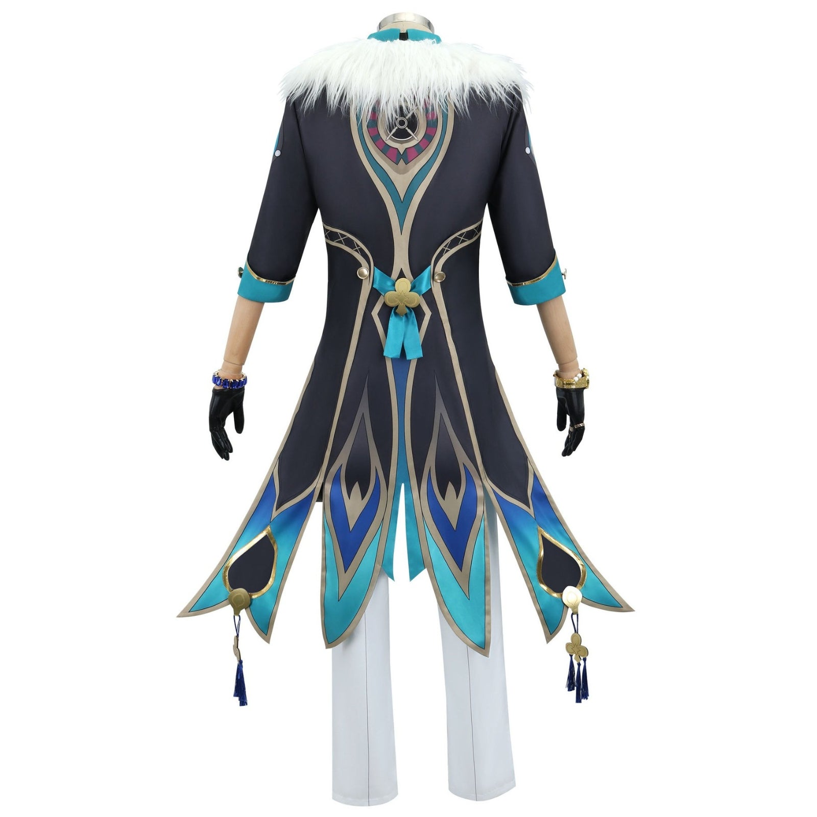 Honkai: Star Rail Aventurine Fullset Glasses Watch Cosplay Costumes