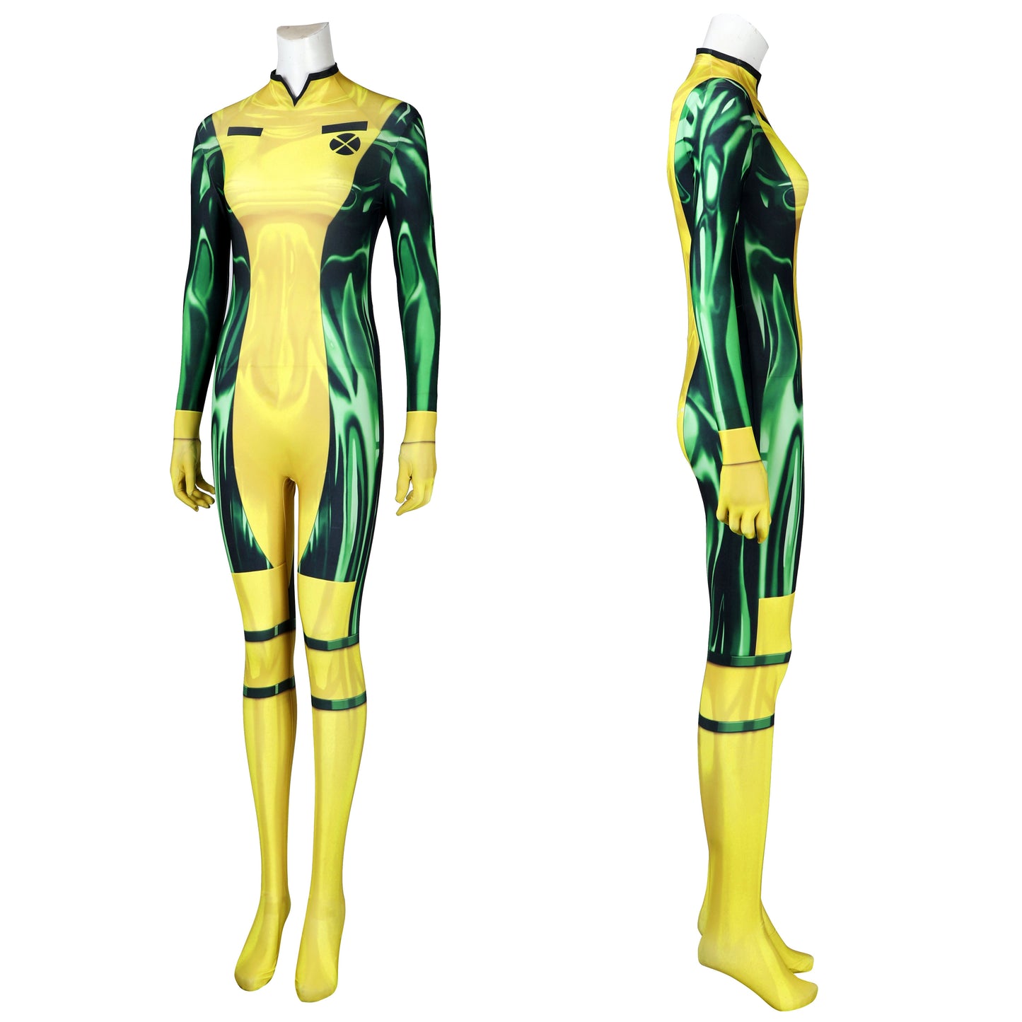 X-Men '97 Rogue Anna Marie Jumpsuit with Coat Cosplay Costumes