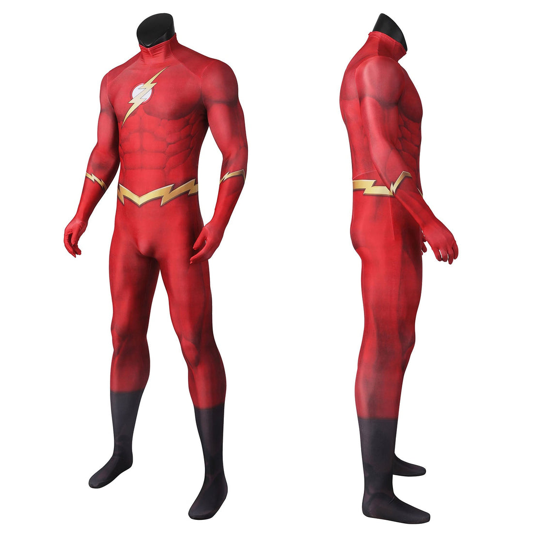The Flash season 8 Jason Garrick Male Jumpsuit with Mask Cosplay Costumes