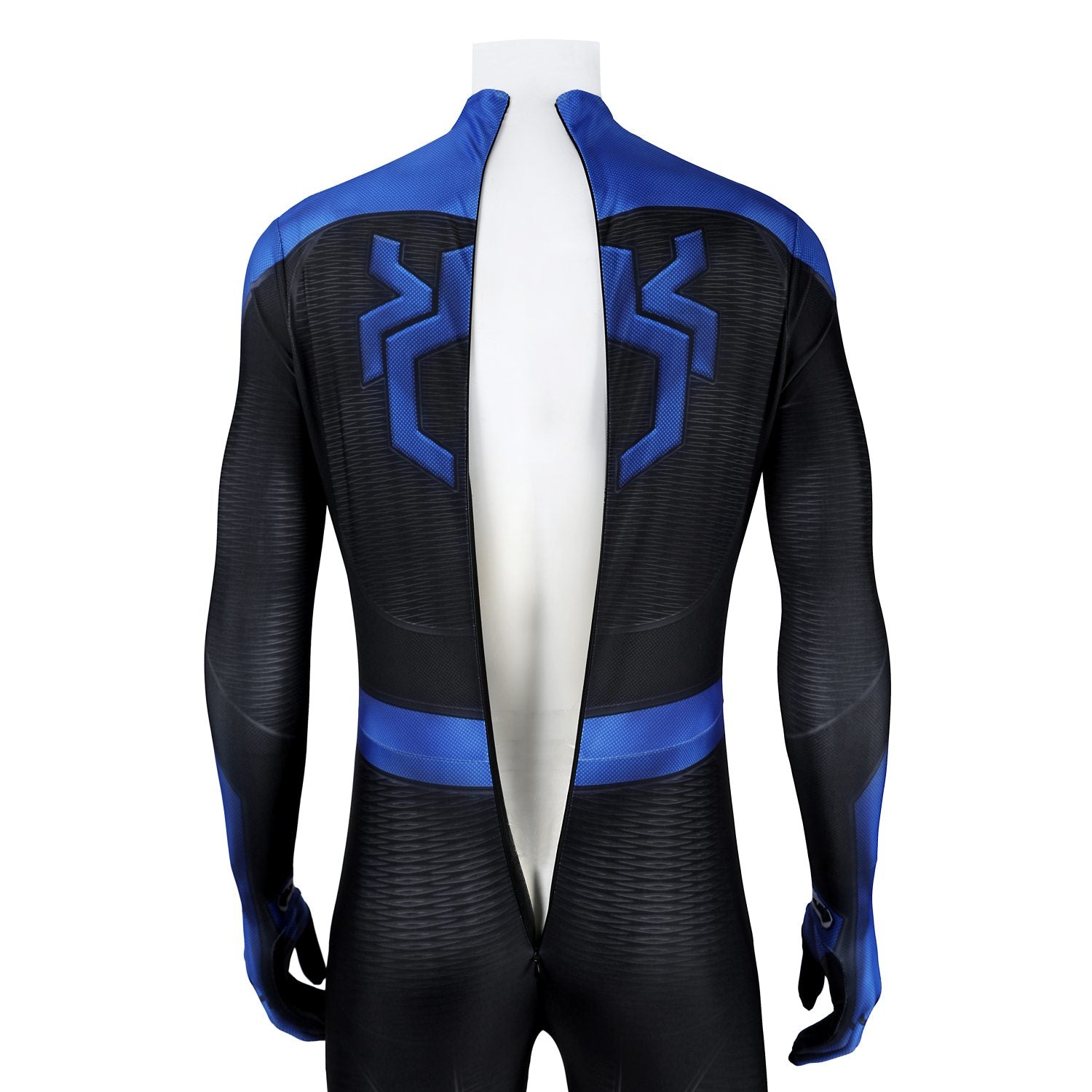 Marvel's Spider-Man 2 New Blue Suit Male Jumpsuit Cosplay Costumes