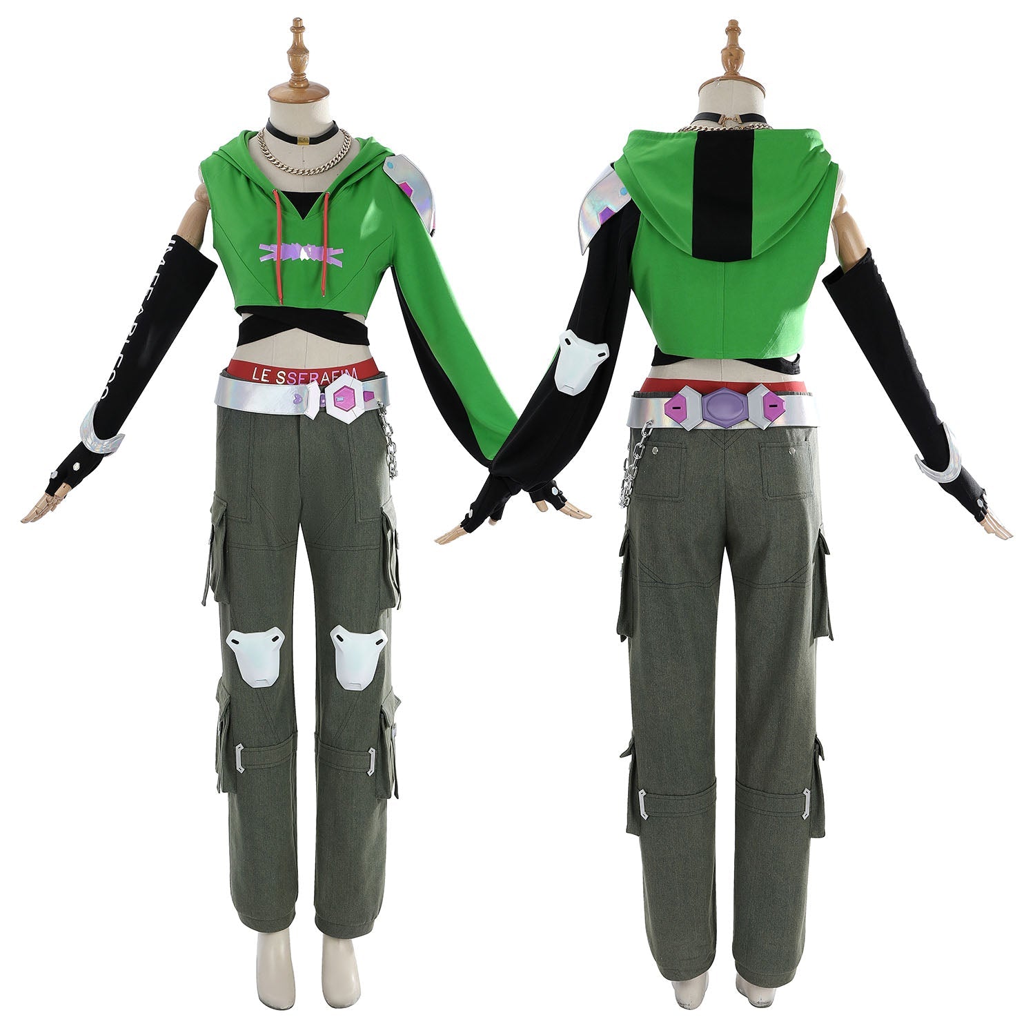 Overwatch 2 X LE SSERAFIM FEARLESS Illari Cosplay Costumes