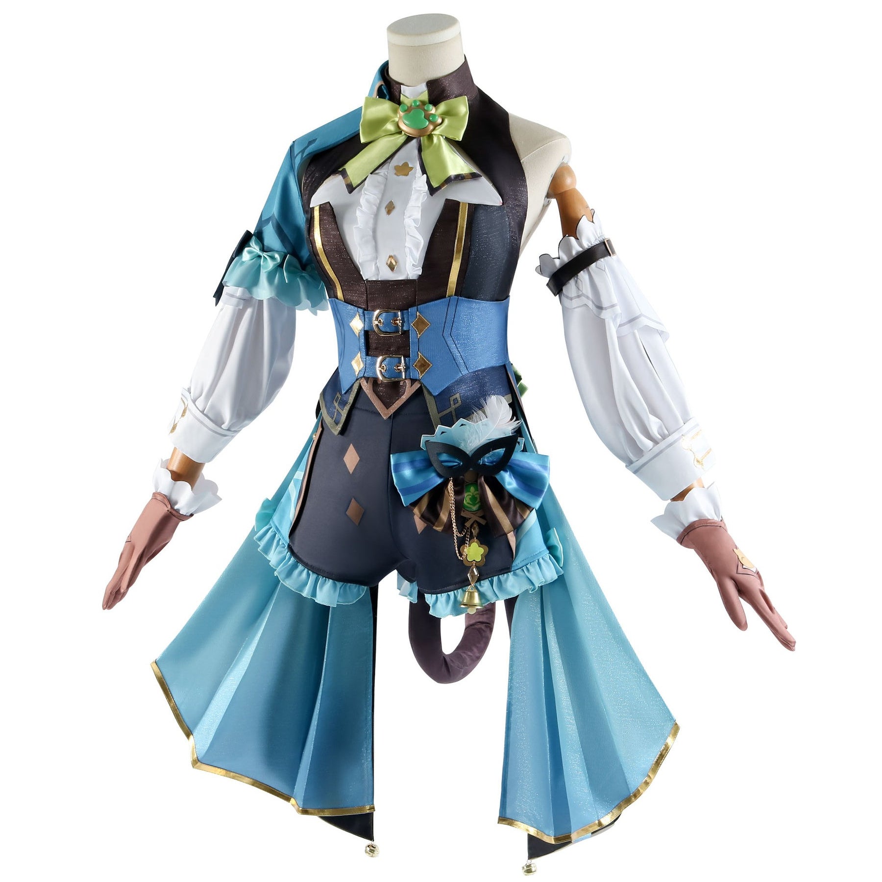 Genshin Impact Kirara Phantom Ranger Fullset Cosplay Costumes