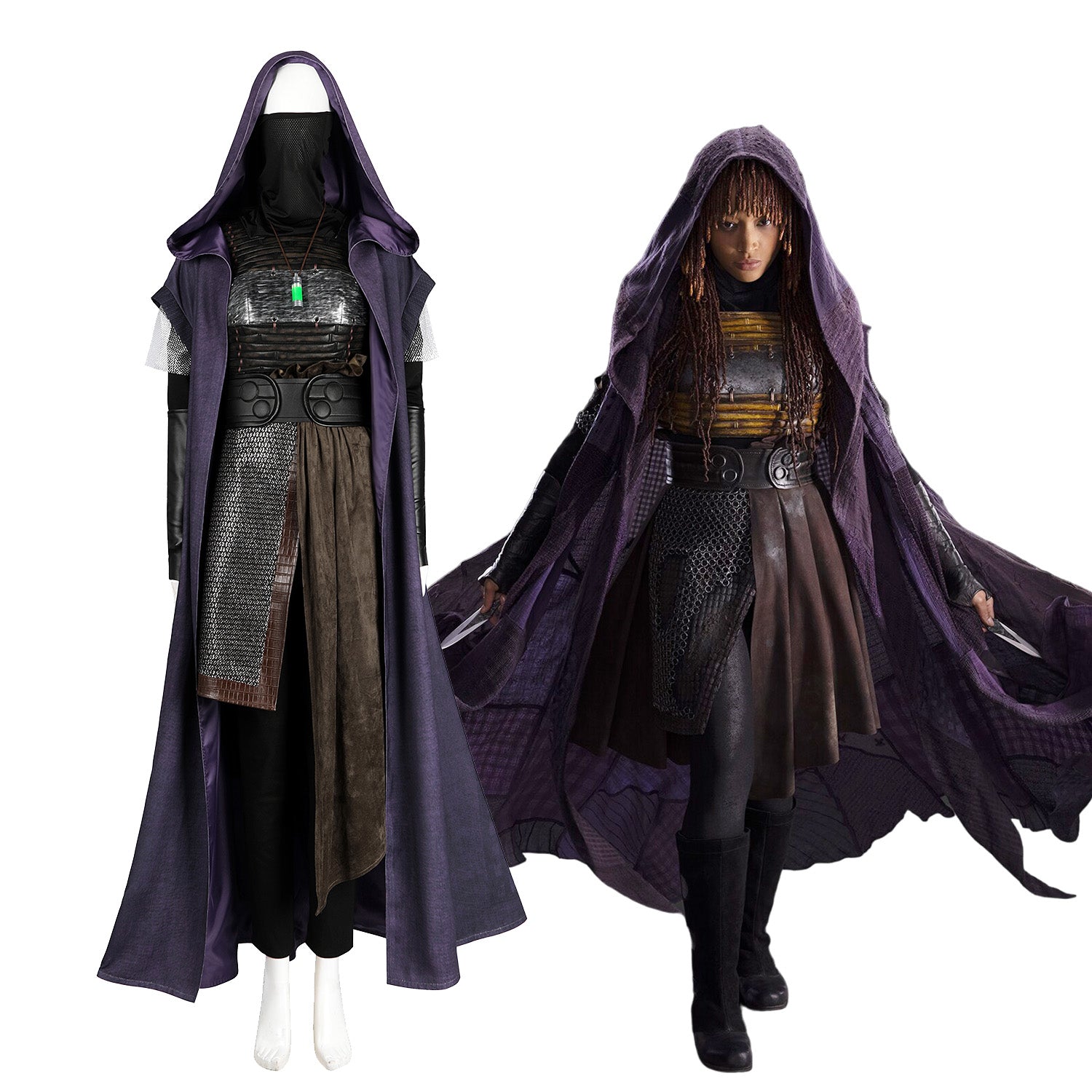 Star Wars The Acolyte Mae Female Full Set Top Cosplay Costumes