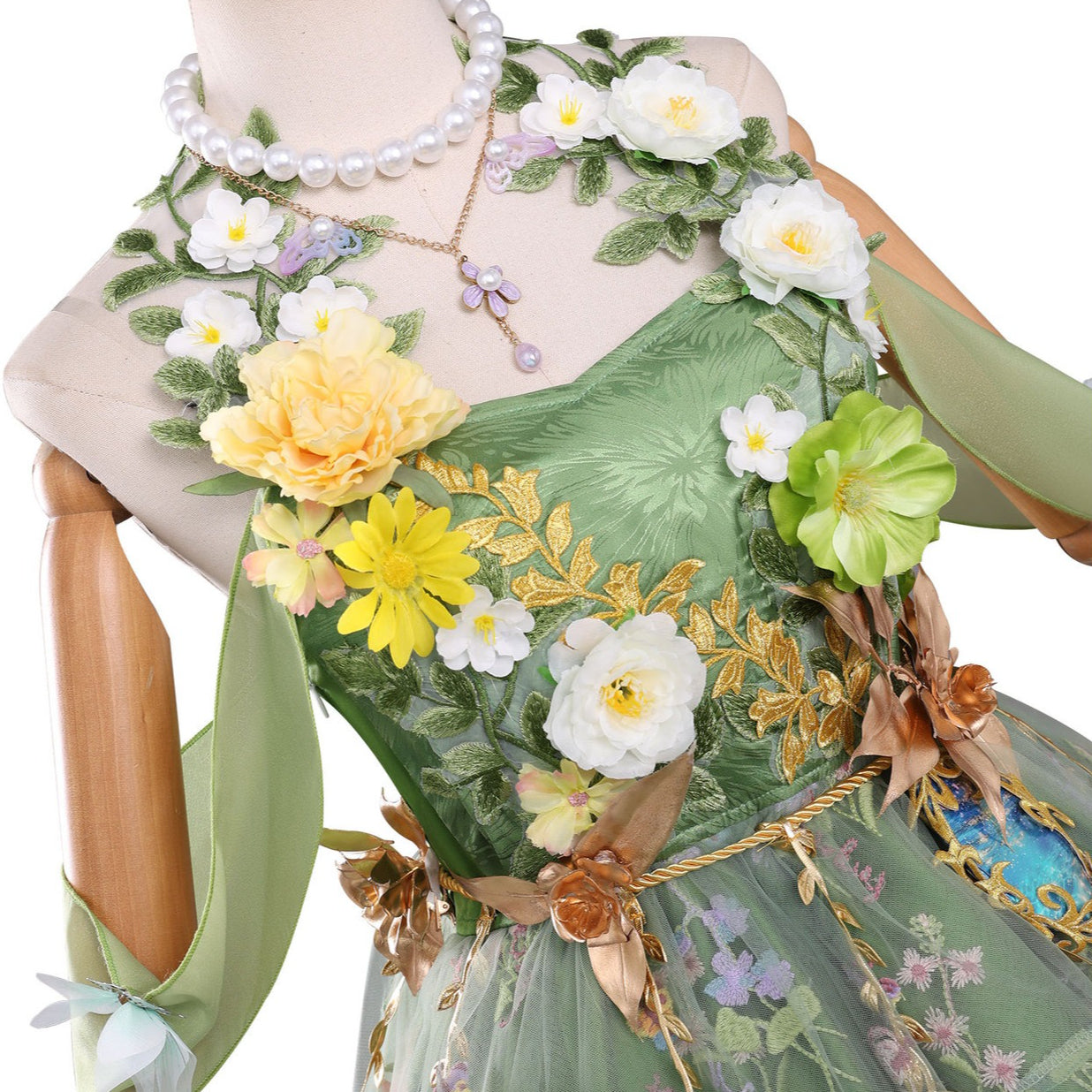 Identity V Gardener Emma Woods Never-Fading Summer Cosplay Costumes