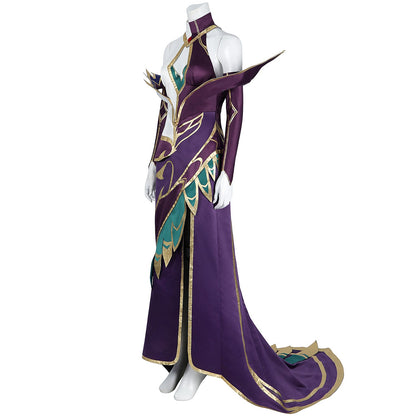 League of Legends Coven Morgana Premium Edition Female Cosplay Costumes