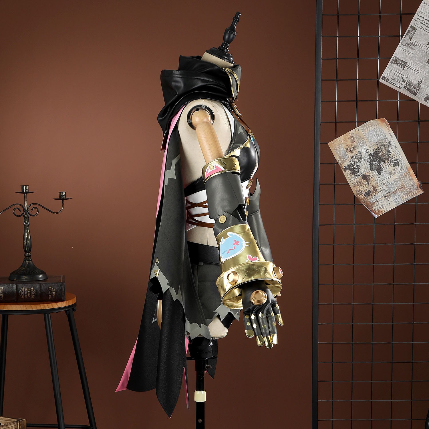 Game Genshin Impact Jahoda Full Set Top Cosplay Costumes