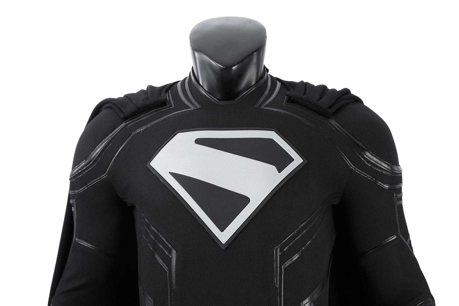 Superman Legacy Clark Kent Black Suit Top Cosplay Costumes