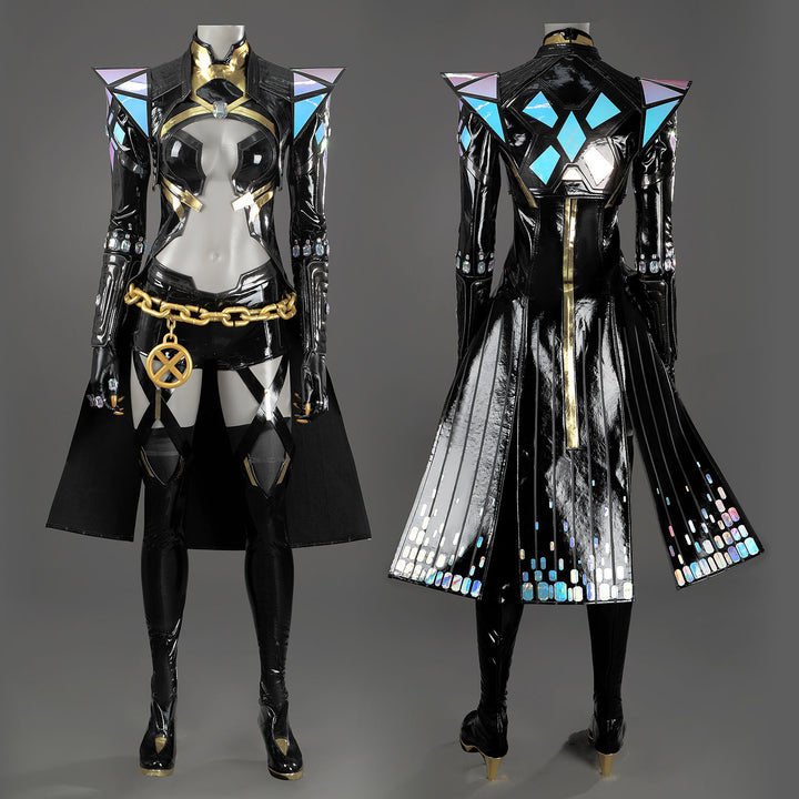 Marvel Rivals White Queen EMMA FROST X-REVOLUTION Top Cosplay Costumes