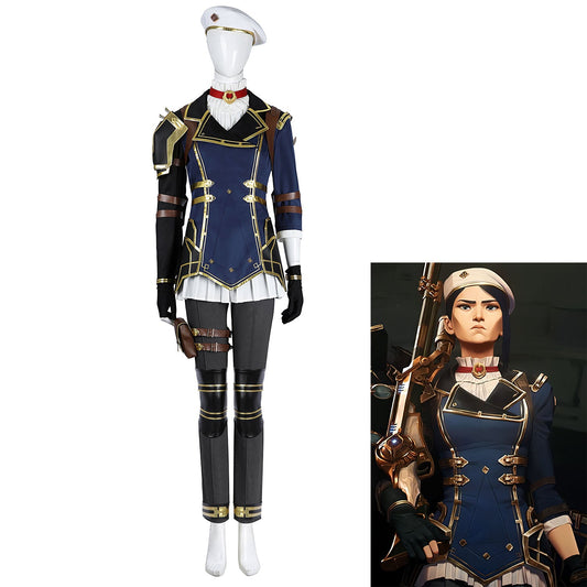 League of Legends Arcane 2 Caitlyn Kiramman Female Top Level Cosplay Costumes