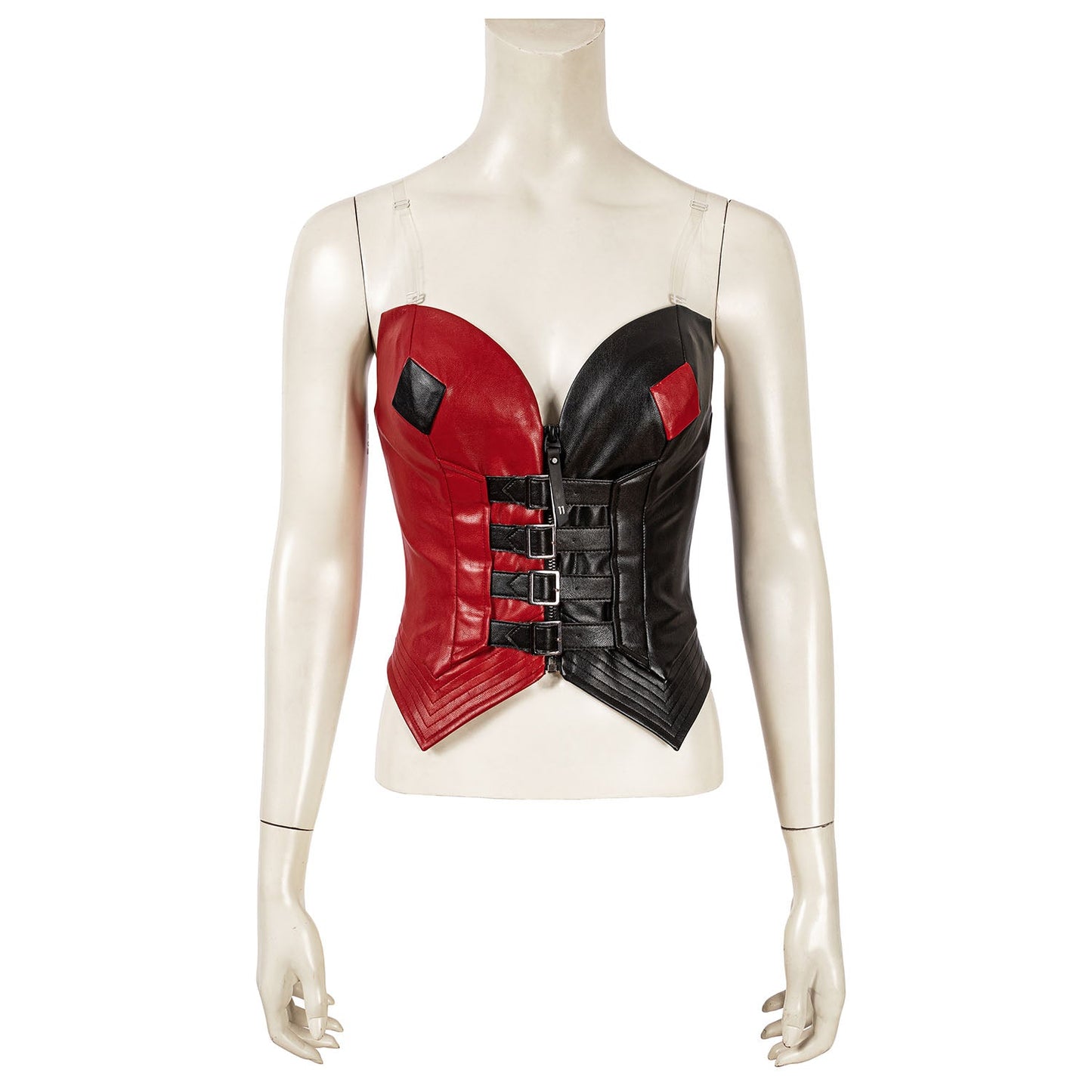 The Suicide Squad 2 Harley Quinn Fight Suit Leather Cosplay Costumes